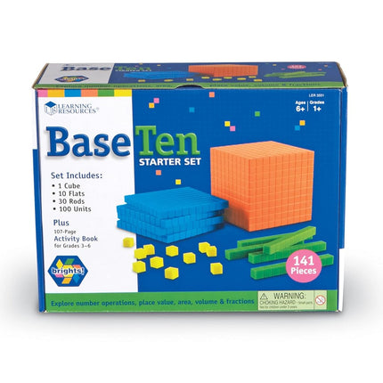 Learning Resources Brights! Base Ten Starter Set