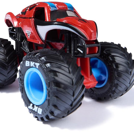 Monster Jam, Marvel Official Venom Vs. The Amazing Spider-Man Die-Cast Monster Trucks, 1:64 Scale, Kids’ Toys for Boys and Girls Aged 3 and up
