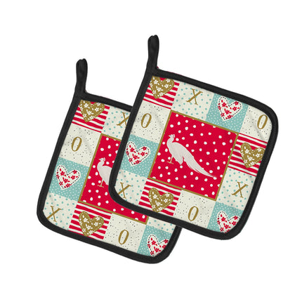 Caroline's Treasures potholders, Multicolor