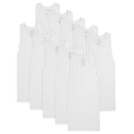 Fruit of the Loom Boys' Cotton Tank Top Undershirt