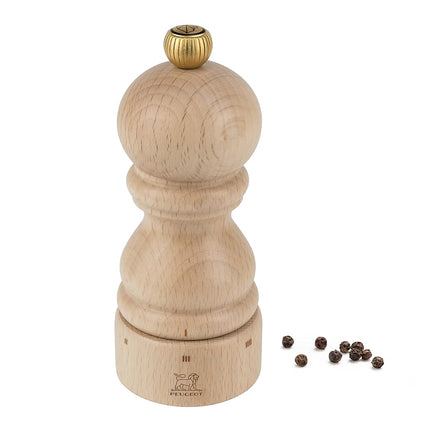 PEUGEOT - Paris u'Select 12 cm Pepper Mill - 6 Predefined Pepper Grinder Settings - Made with PEFC Certified Wood - Made in France
