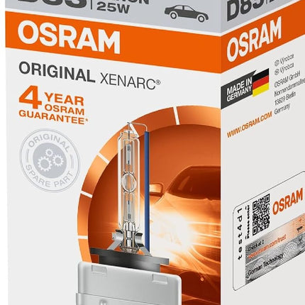 Osram HID D8S PK32D-1 25W Original Xenarc Headlight Xenon Bulb Box