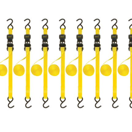 Stanley S1000 Black/Yellow 1" x 10' Ratchet Tie Do