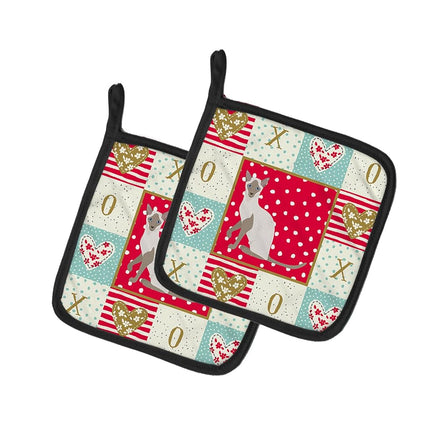 Caroline's Treasures potholders, Multicolor