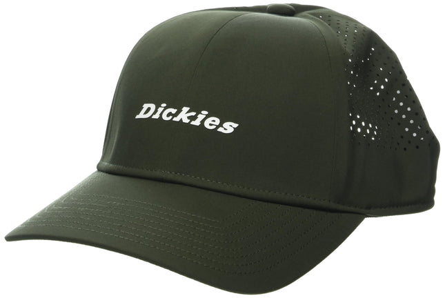 Dickies Mens Low Pro Athletic Trucker Hat, Green, 
