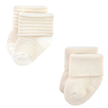 Hudson Baby Unisex Baby Cotton Rich Newborn and Terry Socks, Aztec, 0-6 Months, Aztec 12-pack, 0-6 Months