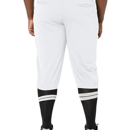 CHAMPRO Men's Triple Crown Baseball Pant Knickers with Braid White