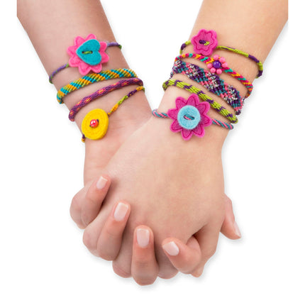 Set de Actividades de Manualidades de Pulseras de la Amistad "On-the-Go" de Melissa & Doug (Crea más de 10 Pulseras)