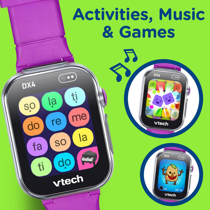 VTech KidiZoom DX4 Smartwatch Morado