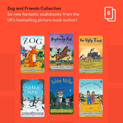Yoto Zog & Friends Collection - 6 Kids Audio Cards, Ages 3+