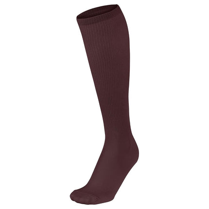 CHAMPRO Featherweight Running Socks, Single Pair, Adult Small, Maroon