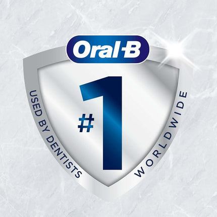Oral-B Cross Action Electric Toothbrush Replacement Brush Heads, Black, 3 Count (Pack of 1)