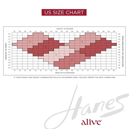 Hanes Women’s Alive Full Support Control Top Pantyhose, Si Natural 1-pack, C