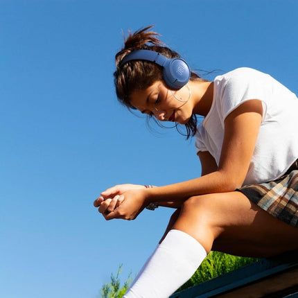 JBL Tune 520BT Wireless Headband, Frequency Response 20-20000Hz, Bluetooth 5.3, Blue