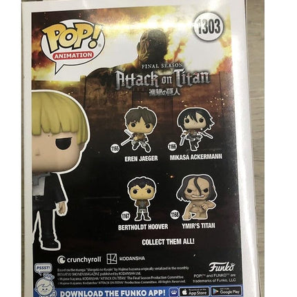 Funko Attack on Titan Final Season Yelena Exclusive Pop 1303
