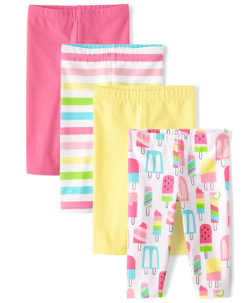 The Children's Place Baby Girls' and Toddler Capri