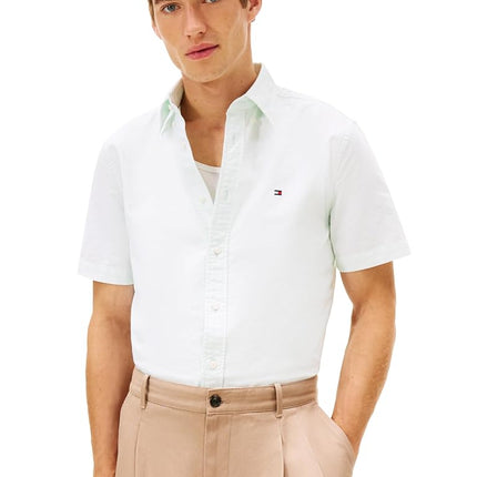 Tommy Hilfiger Men's Short Sleeve Oxford Shirts in