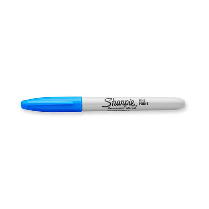 SHARPIE Marqueur Permanent Pointe Fine Encre Bleue (30063) Bleu