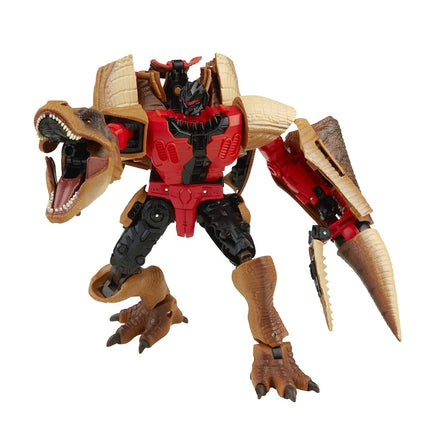 Transformers Generations Collaborative: Jurassic Park Mash-Up Tyrannocon Rex & Autobot JP93 Ages 8 and Up