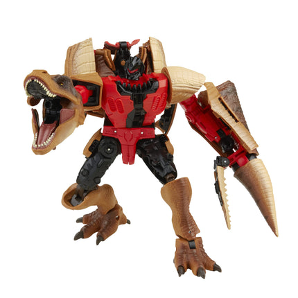 Transformers Generations Colaborativo: Jurassic Park Mash-Up Tyrannocon Rex y Autobot JP93, de 8 años en adelante