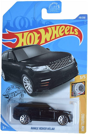 hot wheels 2020 Hw Turbo Range Rover Velar, Black 
