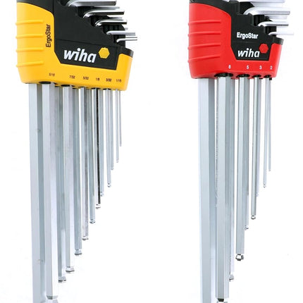 Wiha 66992 MagicRing Ball End Hex L-Key Set in Hol