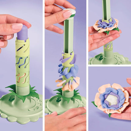 Blooms by Play-Doh Meadow Flower Bouquet Making Kit, Floral Crafts for Adults, DIY Relaxing Home Décor Set