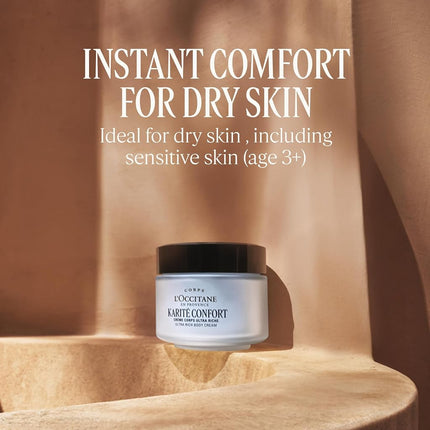 L'Occitane Shea Butter (Karité Confort) Ultra Rich Body Cream 200ml