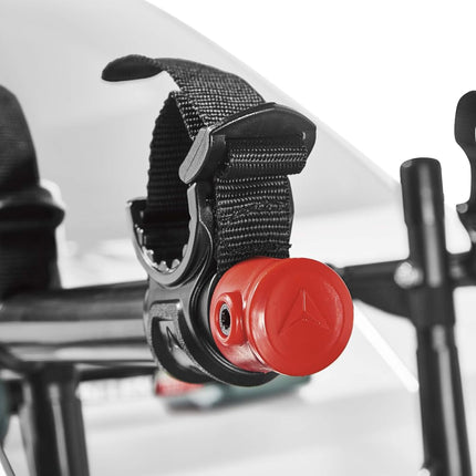 Porte-vélos de coffre Allen Sports Deluxe pour 4 vélos, modèle 104DB-R, noir