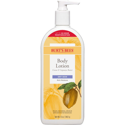 Burts Bees Cocoa and Cupuacu Butters Body Lotion, 