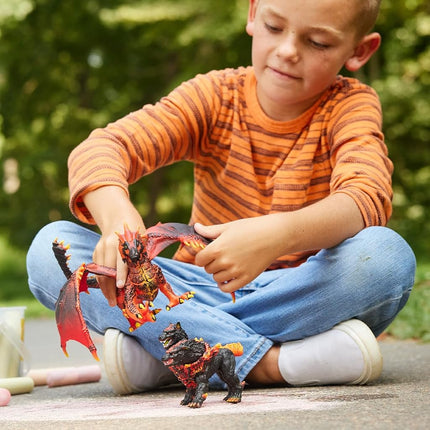 Schleich Eldrador, Eldrador Creatures, Action Figure Toys for Boys and Girls Ages 7-12, Hellhound