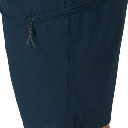 Wrangler Authentics Men's Side Elastic Utility Short Casual, Imperial Blue, 32