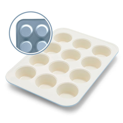 GL Bakeware Half Cookie, Blue Haze