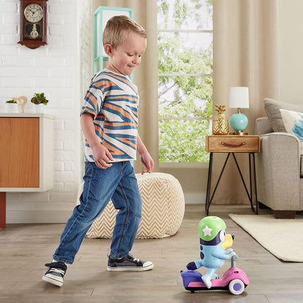 VTech Bluey Scooter Time Bluey Ride-On Toy