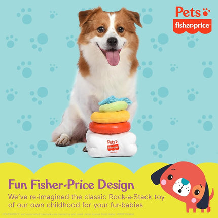 Fisher-Price Attack-A-Stack Chase and Toss Dog Toy