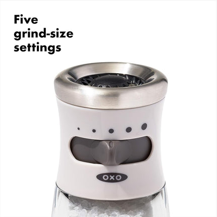 Nuevo molinillo de sal OXO Good Grips Contoured Mess-Free