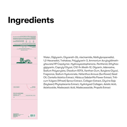 VT COSMETICS CICA Collagen Daily Mask (30ea)