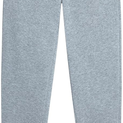 Southpole Boys' Active Basic Fleece Jogger Pants, Heather Grey, 18-20