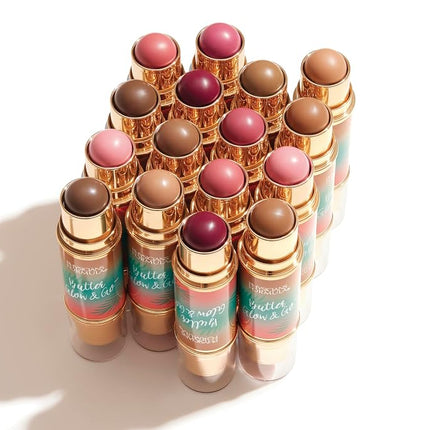 Physicians Formula Butter Glow & Go Multiuse Stick - Ultra-Creamy Formula with Murumuru Butter, Radiant Finish, Cruelty-Free - Beach Bum Plum