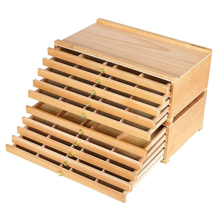 MEEDEN 10-Drawer Artist Supply Storage Box - Large