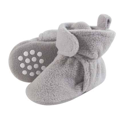 Luvable Friends Baby Cozy Fleece Booties with Non 