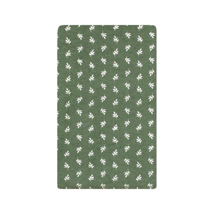 Bavoirs en flanelle de coton unisexe Hudson Baby, motif eucalyptus, lot de 10, taille unique