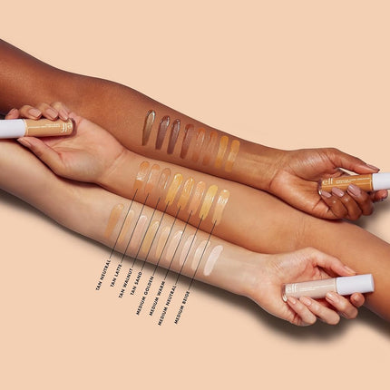e.l.f, Hydrating Camo Concealer, Lightweight, Full Coverage, Long Lasting, Conceals, Corrects, Covers, Hydrates, Highlights, Tan Walnut, Satin Finish, 25 Shades, All-Day Wear, 0.20 Fl Oz