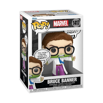 Funko POP! Marvel: Bruce Banner Hulk (Don't Make M