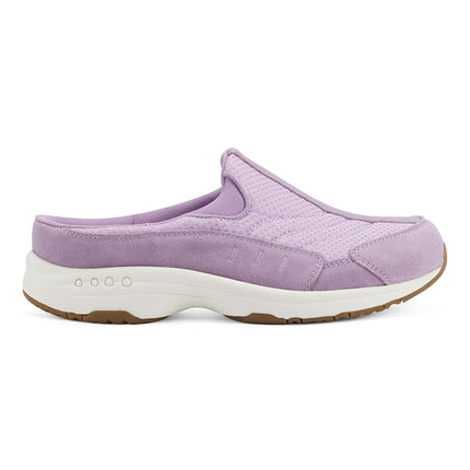 Easy Spirit Women's Traveltime90 Mule, Purple, 6 Narrow
