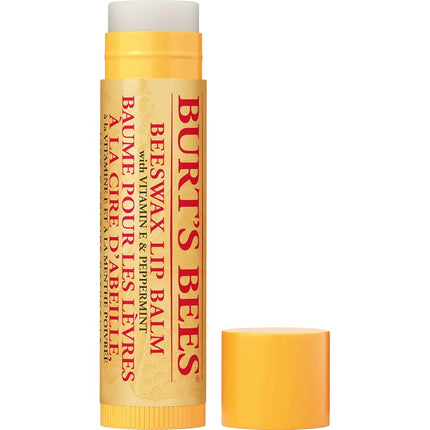Burt's Bees Lip Balm Beeswax, Moisturising Lip Bal