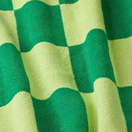 Franco Wicked Elphaba Checkered Bedding Soft Cozy Feather Knit Intarsia Throw Blanket, 50 in x 60 in, (Officially Licensed Product) Collectibles