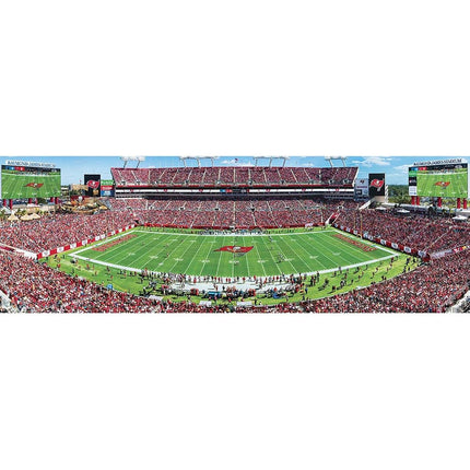 MasterPieces NFL Tampa Bay Buccaneers Stadium Panoramic Jigsaw Puzzle, 1000 Pieces