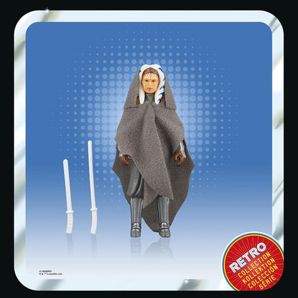 Star Wars Retro Collection Ahsoka Tano, Ahsoka 9.5-cm Action Figures