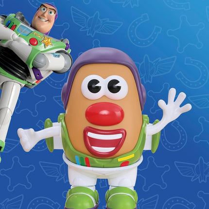 Potato Head Toy Story Buzz Spudyear Set with 1 Potato Body and 11 Accessories, Toddler and Preschool Toys for Girls and Boys Ages 2+